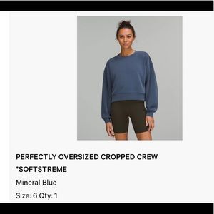 Lululemon sweatshirt -breathable and so soft!